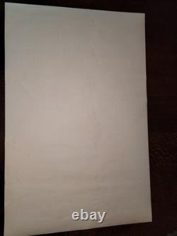 Vintage AND GOD SAID UNTO MOSES, I AM THAT I AM Blacklight Poster 1971 Third Eye