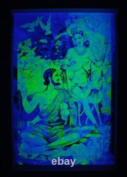 Vintage ASTARTE black light poster John Singer Sargent ultra rare version NOS
