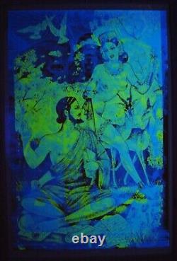 Vintage ASTARTE black light poster John Singer Sargent ultra rare version NOS