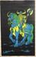 Vintage Attila Blacklight Poster 1969 Houston Blacklight Inc Rare Find