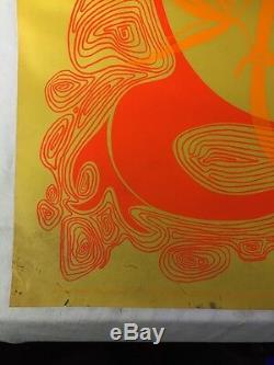 Vintage Acapulco Gold Blacklight Poster 23x35 1967 Artko Studios Olson Boehret