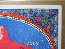 Vintage Age of Aquarius black light Poster 1970 19449