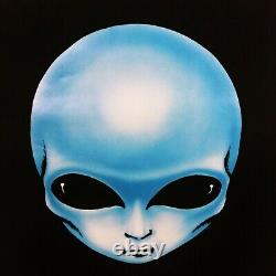 Vintage Alien Blacklight Velvet Poster 23 x 35 Image Marketing #9321