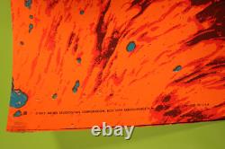 Vintage Artko Studios 1972 Zodiac Blacklight Poster