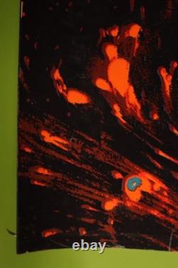 Vintage Artko Studios 1972 Zodiac Blacklight Poster