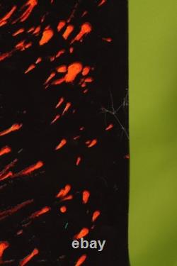 Vintage Artko Studios 1972 Zodiac Blacklight Poster