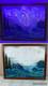 Vintage Black Light Jesus Christ On Donkey City Scape Picture 17 X 21