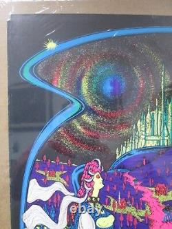 Vintage Black Light Poster 1971 Virgin Waters Inv#G1140