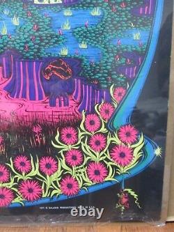 Vintage Black Light Poster 1971 Virgin Waters Inv#G1140