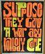 Vintage Black Light Poster Anti-war Peace Suppose They Gave A War Nobody Came