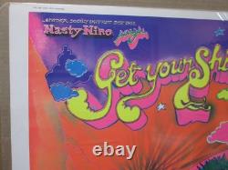 Vintage Black Light Poster Get your Life together 1972 Inv#448
