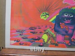 Vintage Black Light Poster Get your Life together 1972 Inv#448