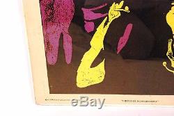 Vintage Black-Light Poster Lennon & Yoko Innocence is Invulnerable Joe Roberts