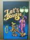 Vintage Black Light Poster Let's Boogie 1970 Inv#g6061