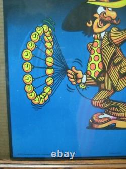 Vintage Black Light Poster Let's Boogie 1970 Inv#G6061