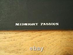 Vintage Black Light Poster Midnight Passion Platt Poster