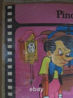 Vintage Black Light Poster Pinocchio parody 1972 (Damaged) Inv#G7552