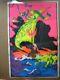 Vintage Black Light Poster Psychedelic 1971 The Viking In#g7254
