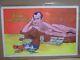 Vintage Black Light Poster Thanks I Needed That! Nixon Watergate 1972 Inv#g7627