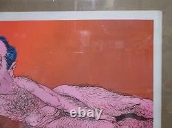 Vintage Black Light Poster Thanks I needed That! Nixon Watergate 1972 Inv#G7627