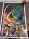 Vintage Black Light Velvet Poster 23 X 35 Dragon's Treasure Add