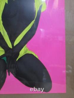 Vintage Black Light black is beautiful Lovely 1971 Inv#G7573