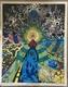 Vintage Blacklight Poster 1967 Zodiac Sagisttarius Funky Features 23x29 Inches