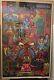 Vintage Blacklight Poster 1968 The Key Celestial Arts 23x35 Inches