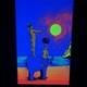 Vintage Blacklight Poster 1972 Zinder Pro Arts 21x33 Mint