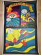 Vintage Blacklight Poster Head Shop 70s Saladin Petagno Legalize Pot 23x35