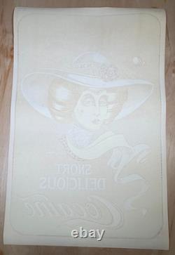 Vintage Blacklight Poster Head Shop 70s Saladin Petagno Snort Delicious Cocaine