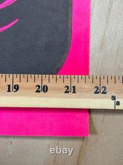 Vintage Blacklight Poster Head Shop 70s Saladin Petagno Snort Delicious Cocaine