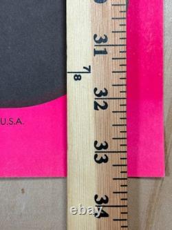 Vintage Blacklight Poster Head Shop 70s Saladin Petagno Snort Delicious Cocaine