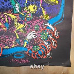 Vintage Blacklight Poster Head Shop 70s Sweet Smell of Summer Petagno RARE