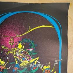 Vintage Blacklight Poster Head Shop 70s Sweet Smell of Summer Petagno RARE
