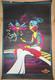 Vintage Blacklight Poster Head Shop 70s The Lady Andromedia Petagno Rare