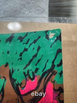 Vintage Blacklight Poster POGO POSSUM Swamp Party Hippie Underground 28 x 22