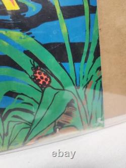 Vintage Blacklight Poster POGO POSSUM Swamp Party Hippie Underground 28 x 22