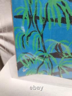 Vintage Blacklight Poster POGO POSSUM Swamp Party Hippie Underground 28 x 22