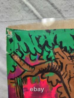Vintage Blacklight Poster POGO POSSUM Swamp Party Hippie Underground 28 x 22