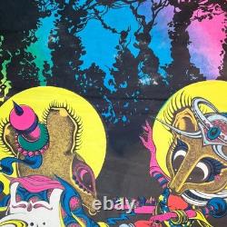 Vintage Blacklight Poster Rock On Mice Psychedelic Petagno Saladin 23x34