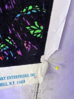 Vintage Blacklight Poster Swamp Mirage #984 Tree Funky Enterprises Imperfect