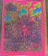 Vintage Blacklight Poster Sweet Cream Ladies Psychedelic Pin-up Collage Abstract