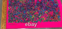 Vintage Blacklight Poster Sweet Cream Ladies Psychedelic Pin-Up Collage Abstract
