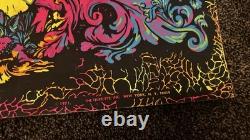 Vintage Blacklight Poster The Third Eye In The Beginning Michael Rhode 1983
