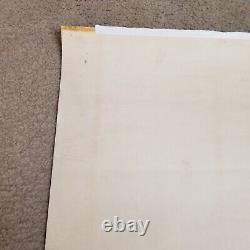 Vintage Blacklight Poster The Third Eye In the Beginning Michael Rhode 1971 1983