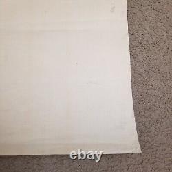 Vintage Blacklight Poster The Third Eye In the Beginning Michael Rhode 1971 1983