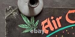 Vintage Blk Lite Poster Air cannabis Come Fly With Us Western Graphics Corp