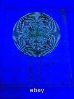 Vintage Bob O P Dylan Tree 1960's Original Blacklight Poster 22x28 Very Rare