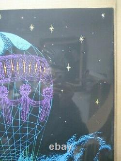 Vintage Brotherhood Ballon Black Light Poster 1971 In#G6038